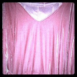 Long Soft Pink sweatshirt